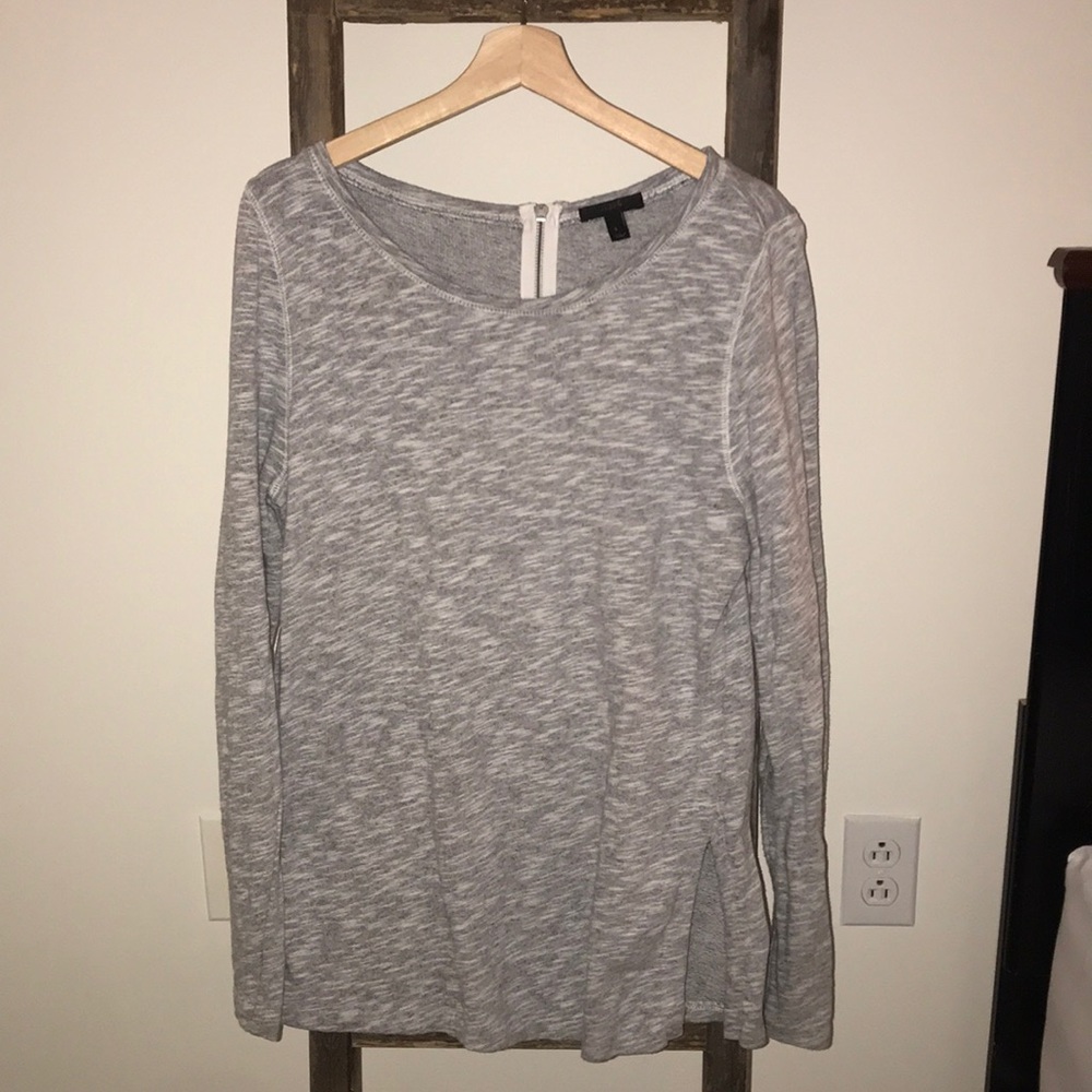 J Crew Zip Back Sweater